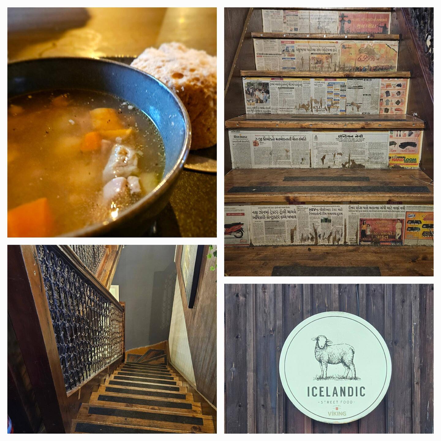 Delicious lamb broth.
