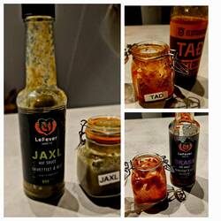 Hot sauce tasting