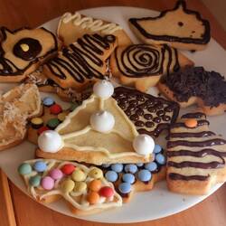 Das ist meine Ausbeute 🍪