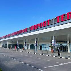 der Flughafen ist ungefähr so groß wie in Weeze