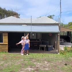 Lara's godparents holiday home at Nelson