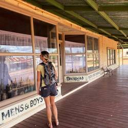 Die alte Ladenzeile aus den 60ern