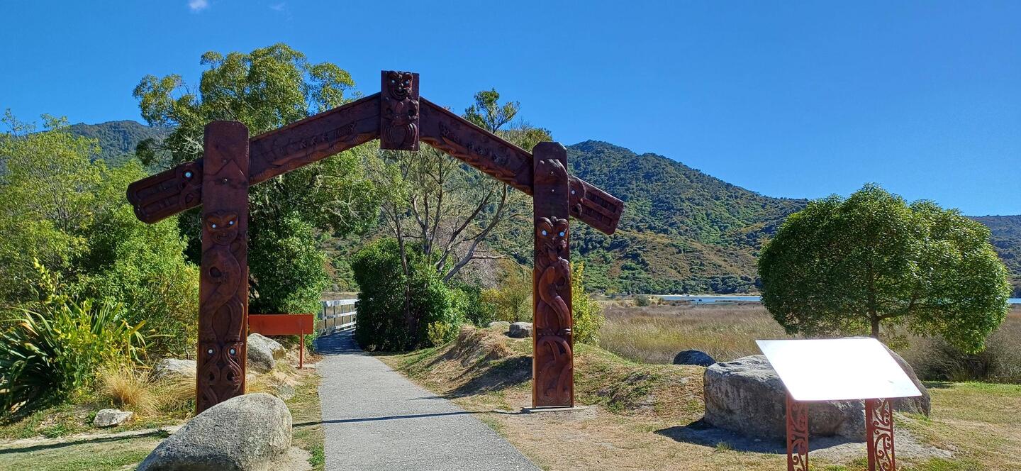Abel Tasman NP Eingang