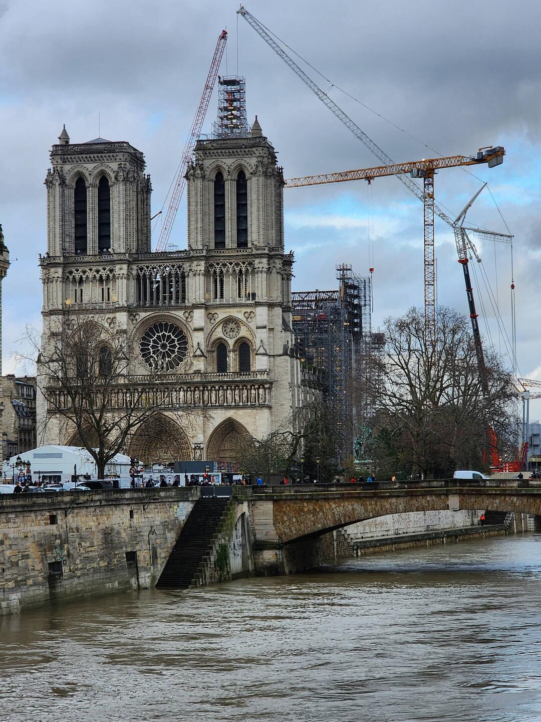 Restoration of the fire damaged Notre Dame