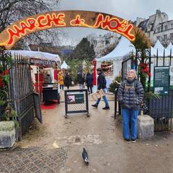 Christmas Market in Rue Saint-Julien le Pauvre