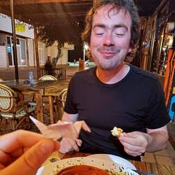 Kevin hat mir ein Oregami gefaltet