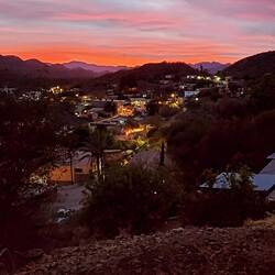 Aussicht von meinem Host David