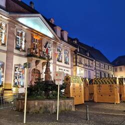 Das weihnachtliches Hotel de Ville Ribeauville