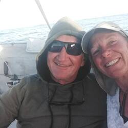 celebrating a glorious days sailing