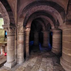 Fleury Abbey Crypt