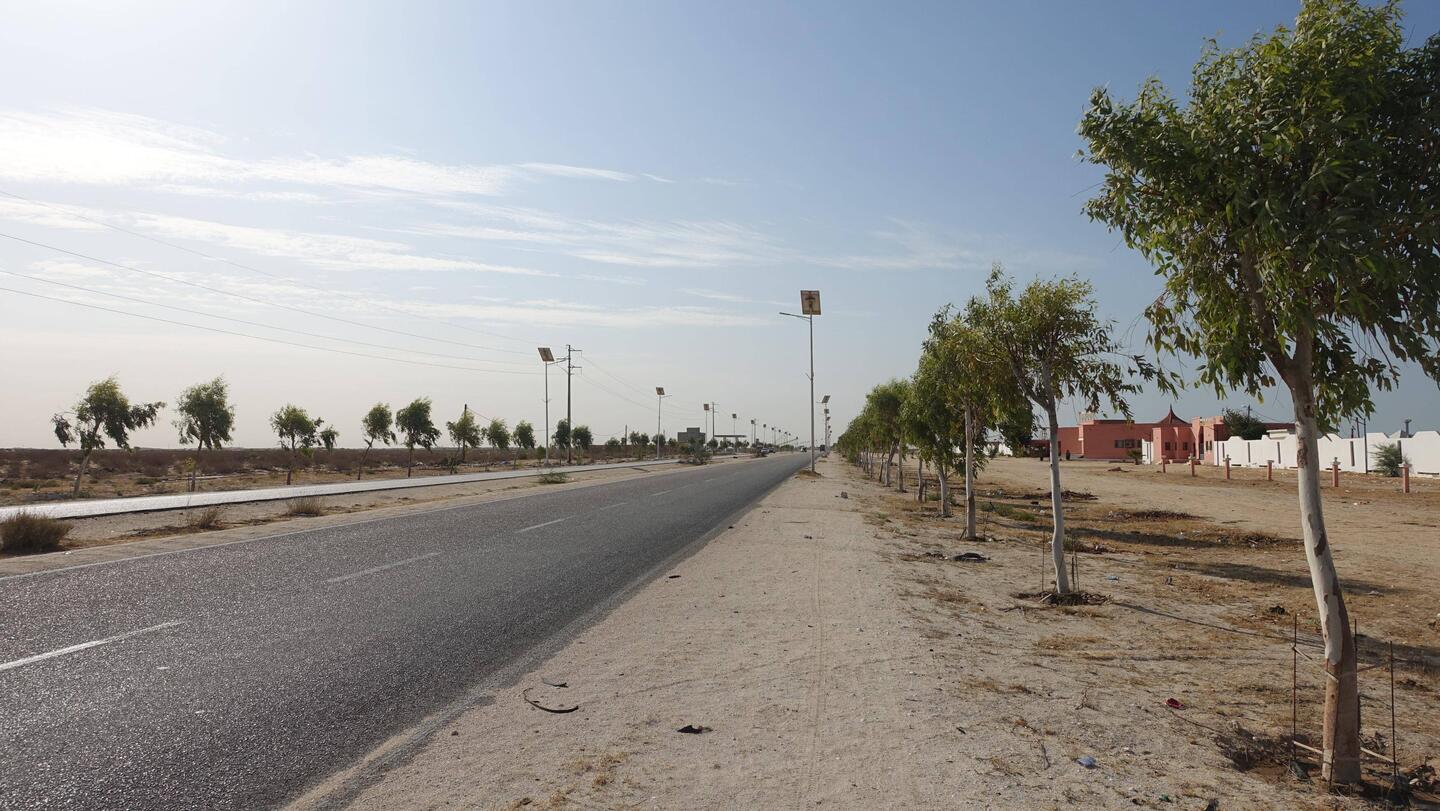 Die Hauptstraße nach Nouakchott