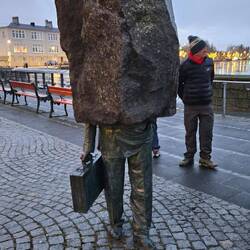 Statue of the 'unknown beaurocrat'
