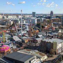 Blick auf den Wurstelprater