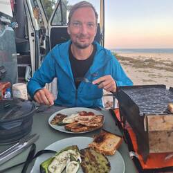Mexikanisch grillen mit Kaktus 🌵 (nopál) und Chiles rellenos (mit Käse gefüllten scharfen Paprika)