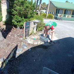 Auch das gehört dazu ...