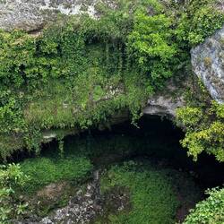 Ein kleineres Sinkhole mitten in der Stadt