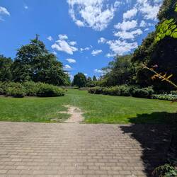 Entrance to the Rose Garden