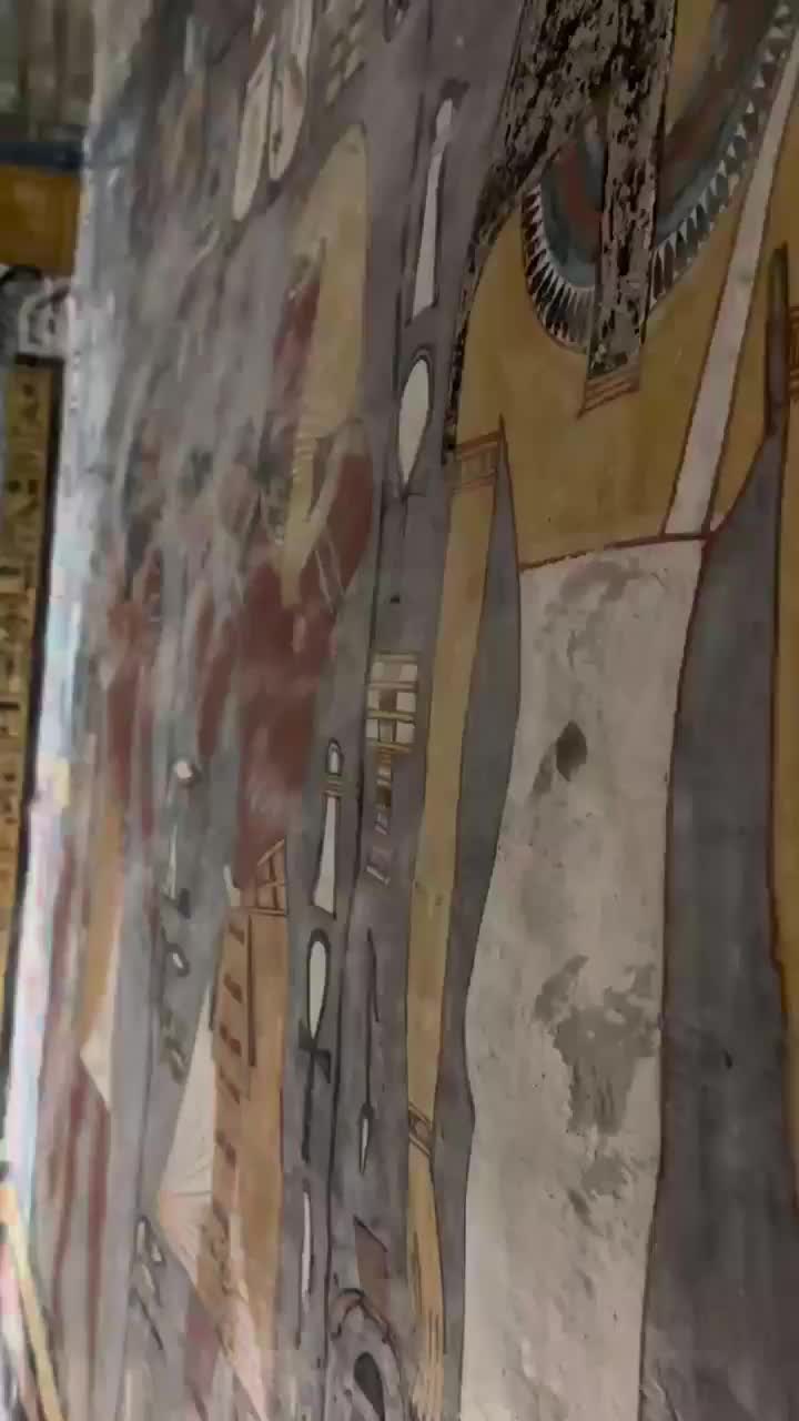 Grab mit Sarkophag von Ramses I