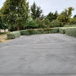 Where my campervan was parked but forgot the picture until I moved