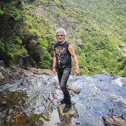 Top of Kitekite Waterfall