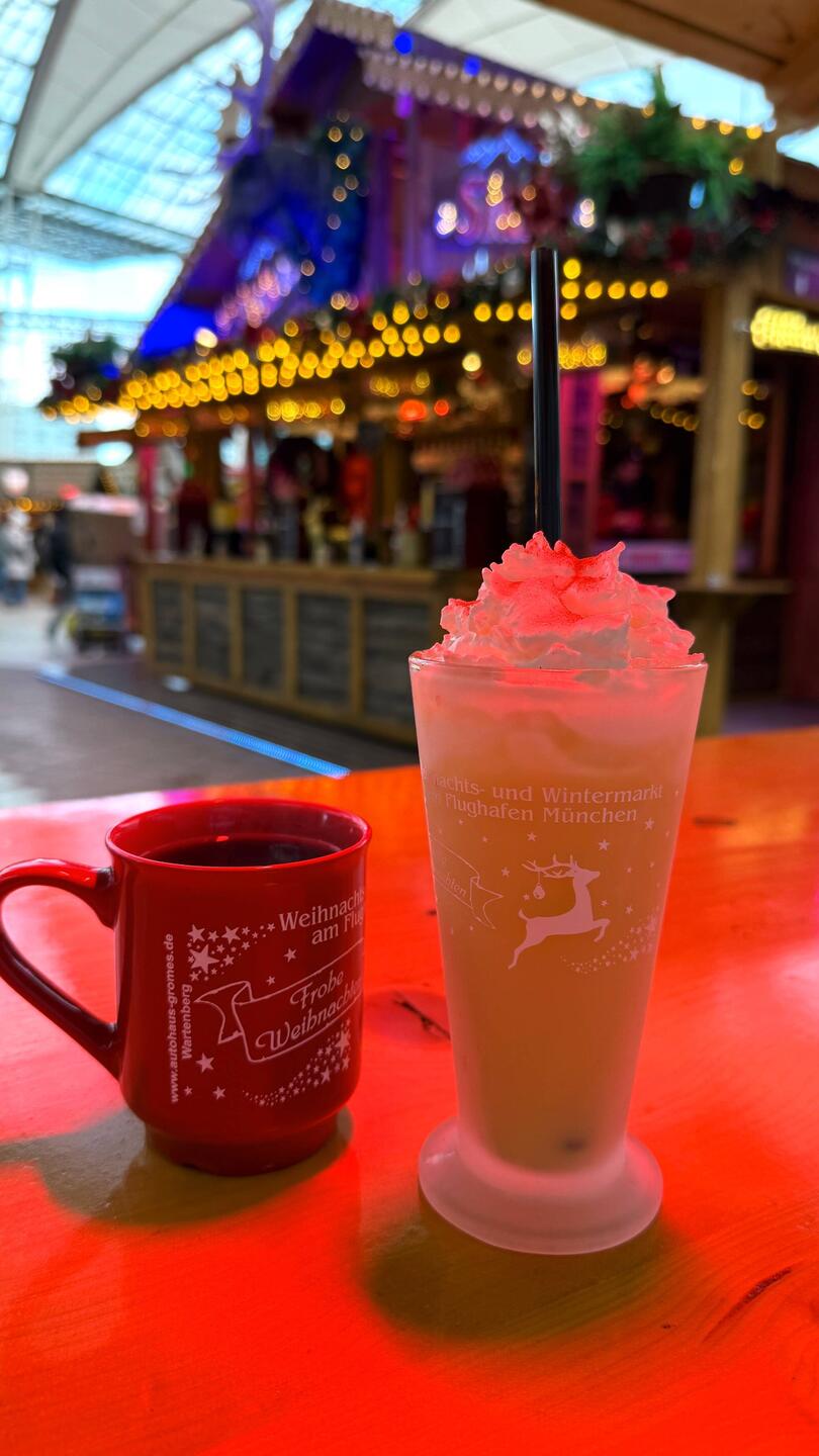 Weihnachtsmarkt am Flughafen München