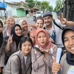 Shooting mit Studentengruppe