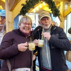 Gestern noch auf dem Düsseldorfer Weihnachtsmarkt....