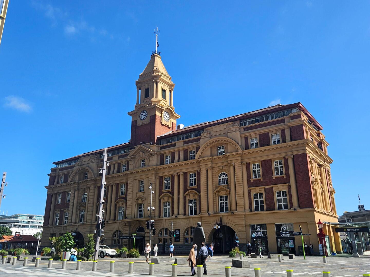 The ferry building