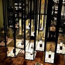 Wine museum in a wine shop.