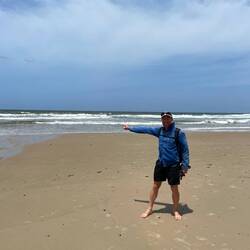 Am Strand von La Paloma