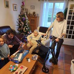 Hector, Mehdi, Gisele and Marie-The