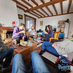 Aziz, Mehdi, Marie-The, Pauline and Sylvie