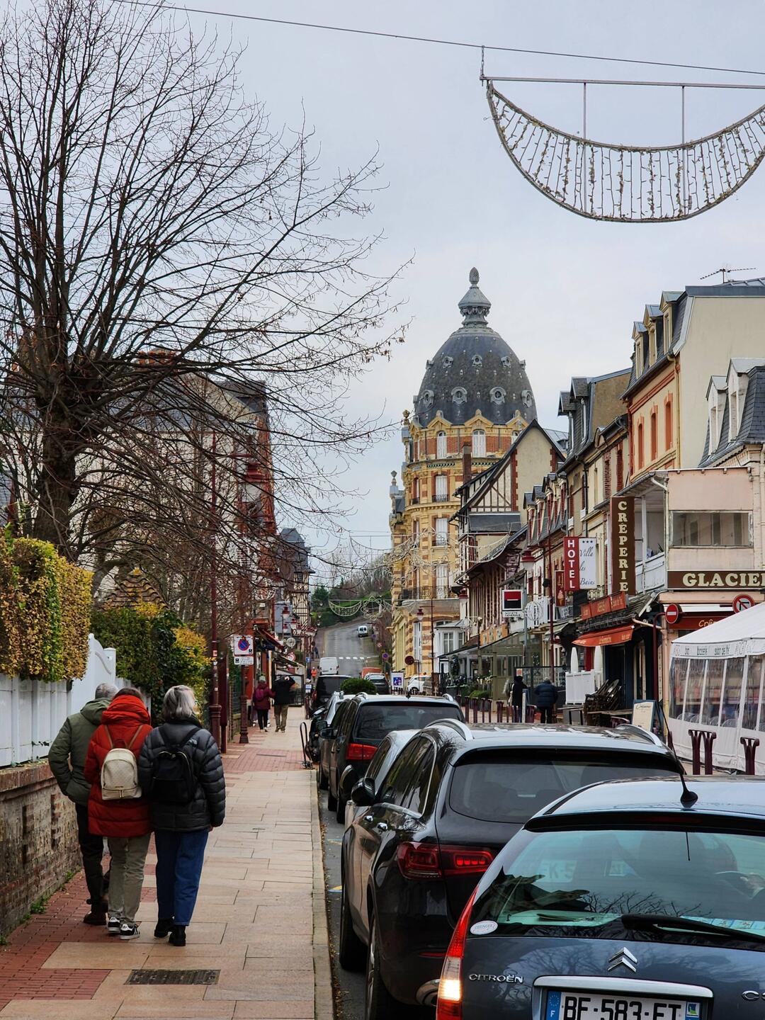 Pretty seaside town of Houlgate