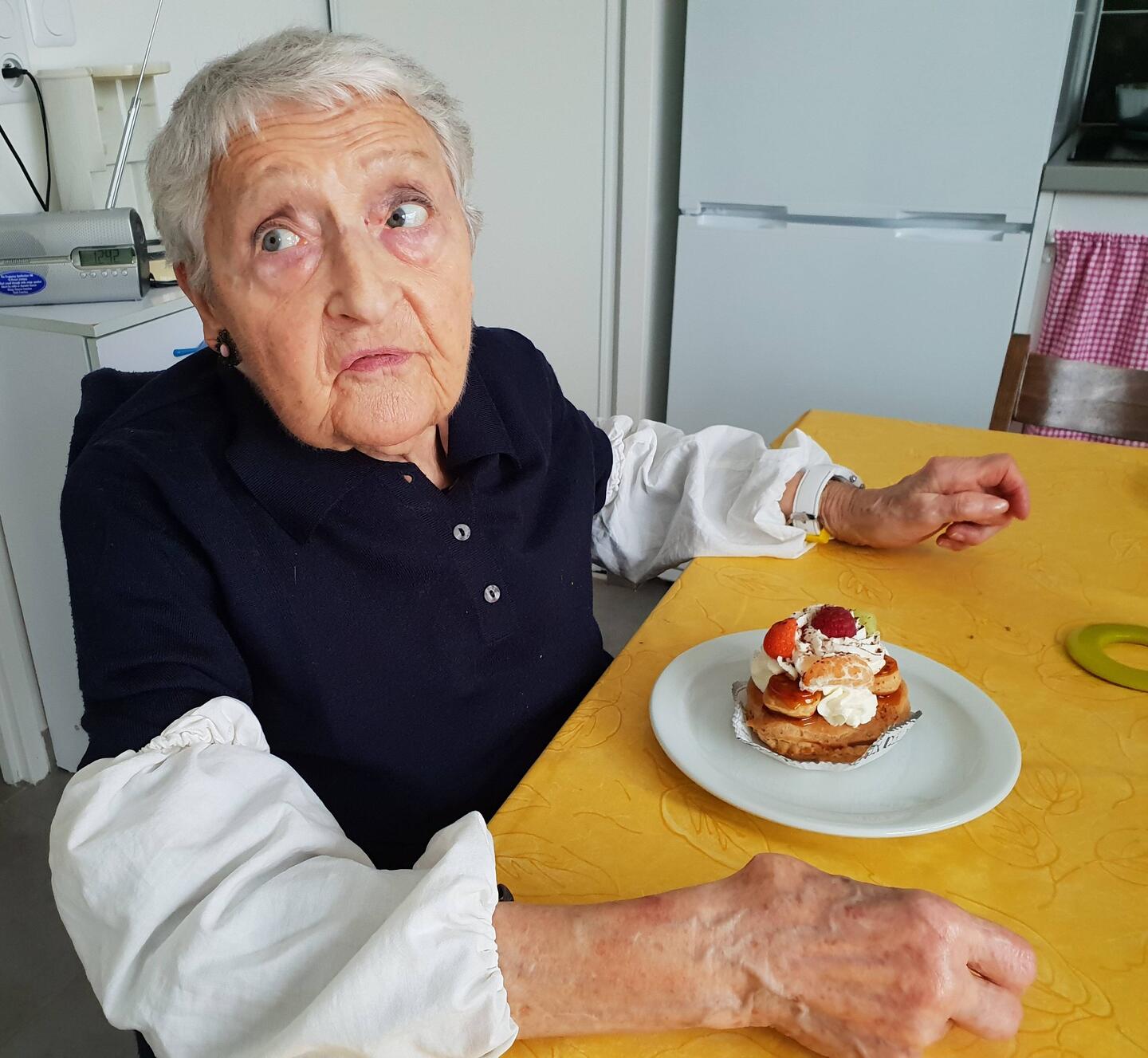 Happy Birthday Gisèle Dubrulle (b. 1928)