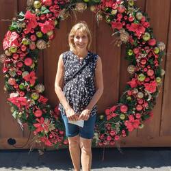 Enjoying Christmas decorations and festivities in Sydney