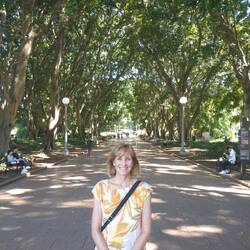 Enjoying the shade in Hyde Park