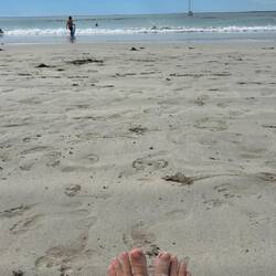 Zecherln im feinen Sand 😂😂. Hätte jetzt keiner erkannt.
