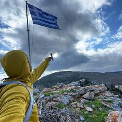 Der Aussichtspunkt mit Cache