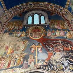 Last judgment in the capella