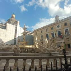 Fontana Pretoria, leider zur Zeit Baustelle und abgesperrt