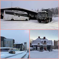 Abfahrt Kiruna