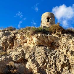 Wachturm in ca 600 m Höhe