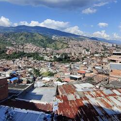 View from the top of Comuna 13