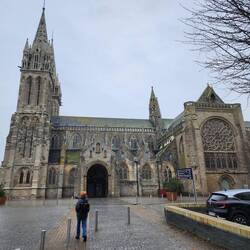 Saint Paul Aurelian Cathedral in Saint-Pol-de-Leon