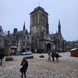Locronan, Church of Saint Ronan that dates from the 15th century