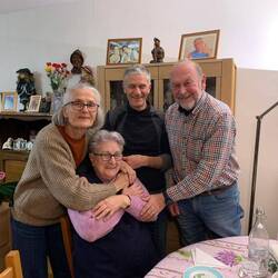 Sylvie, Denise, Jean-Jacques and Wal