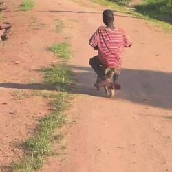 Und wurde ein selbst gebautes Laufrad präsentiert :)