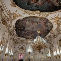 Eine der kleinen "Tanzkammern"