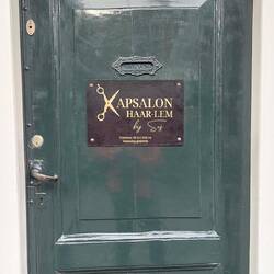 Steilvorlage für einen Frisör in Haarlem!😁👍