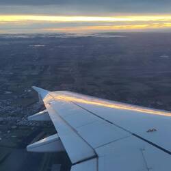 Und schon geht's der Heimat entgegen